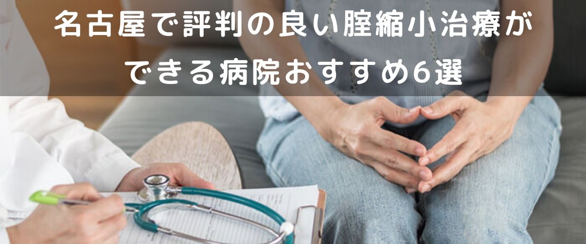 名古屋で評判の良い膣縮小治療ができる病院おすすめ6選